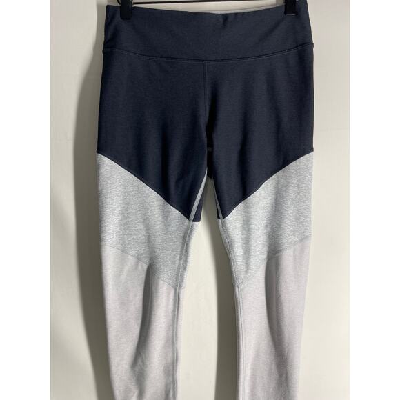 Outdoor Voices Tri-Color Springs Black Light Gray 7/8 Leggings Size Medium - Picture 2 of 4